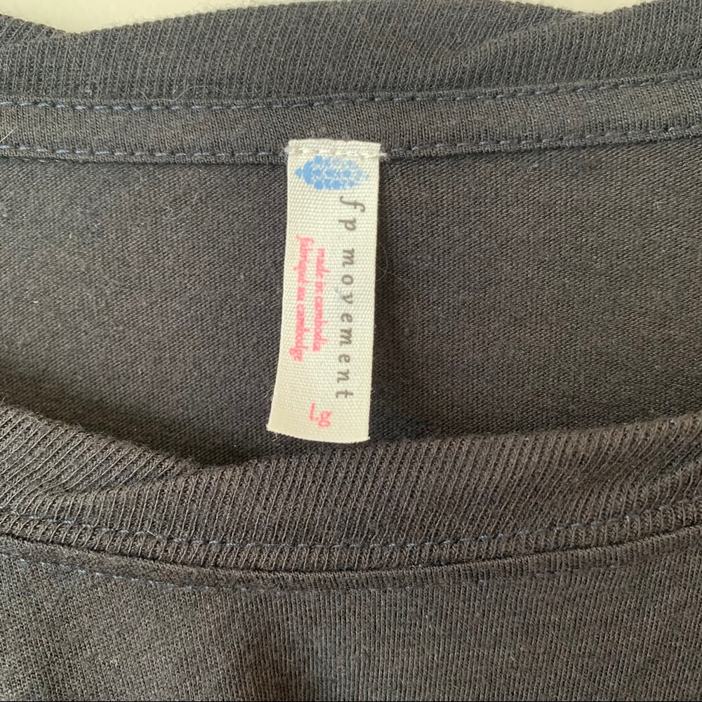 Free People Movement Undertow Cotton-Blend Crop T - Picture 5 of 7